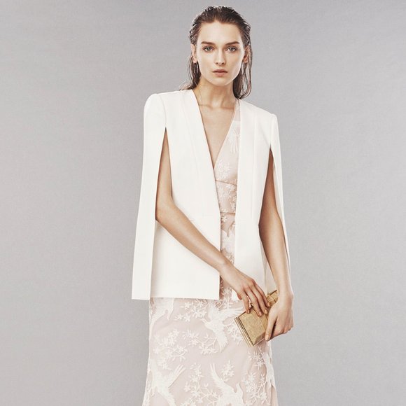 New* BCBG MAXAZRIA Upas Cape Black Color Size XS $228 - Picture 4 of 6